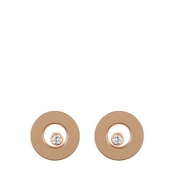 Happy Diamonds Earrings 18K Yellow Gold